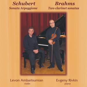Schubert, Brahms: Sonatas