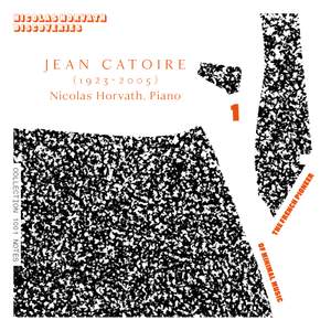Jean Catoire Complete Piano Works, Vol. 1