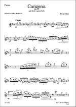 Marco Sollini: Canzona Op. 39, for Flute and Piano Product Image