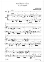 Flaminio Tovagliari: Canto Greco, Variato for Flute and Piano Product Image