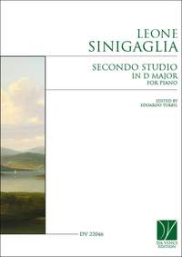 Leone Sinigaglia: Secondo Studio in D major, for Piano