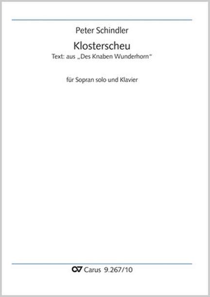 Schindler, Peter: Klosterscheu