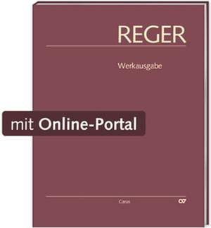 Reger-Werkausgabe, Vol. II/3: Songs III (1901–1903)