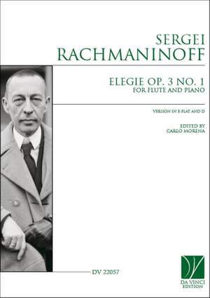 Sergei Rachmaninov: Elegie Op. 3 No. 1, for Flute and Piano