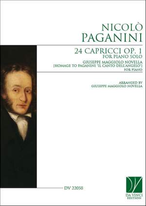 Nicolò Paganini: 24 Capricci Op. 1, Piano Solo Version