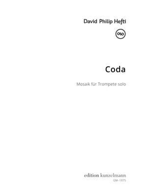 Hefti, David Philip: Coda, Mosaik für Trompete solo