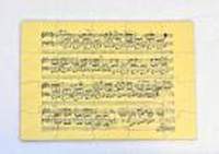 Magnetic Puzzle With Chopin Autograph And Notes