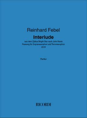 Reinhard Febel: Interlude