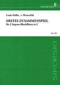 Hoeffer-von Winterfeld, L: Erstes Zusammenspiel