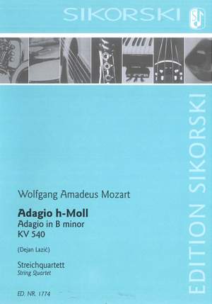 Mozart, W A: Adagio h-Moll