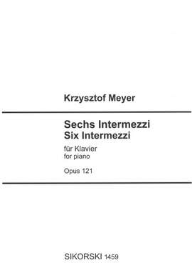 Meyer, K: 6 Intermezzi op. 121