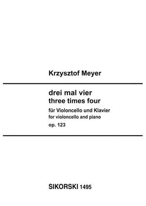 Meyer, K: Drei mal vier op. 123