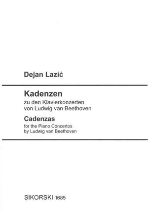 Lazić, D: Kadenzen zu den Klavierkonzerten von Ludwig van Beethoven