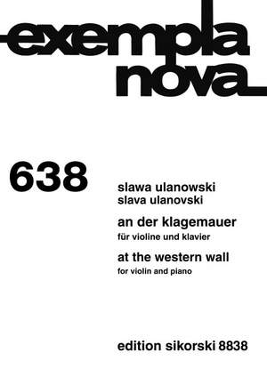 Ulanovski, S: An der Klagemauer