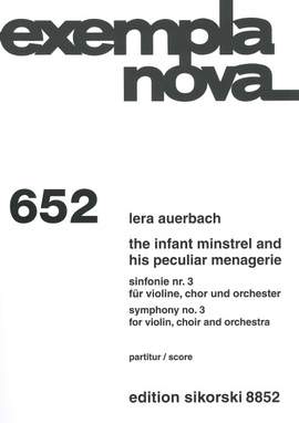 Auerbach, L: The Infant Minstrel and His Peculiar Menagerie