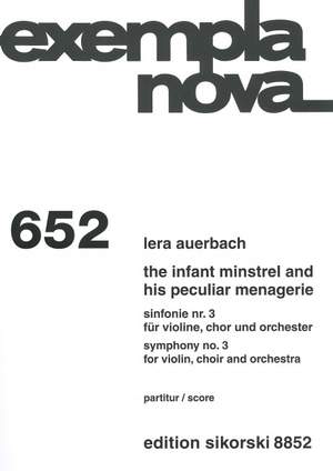 Auerbach, L: The Infant Minstrel and His Peculiar Menagerie 652