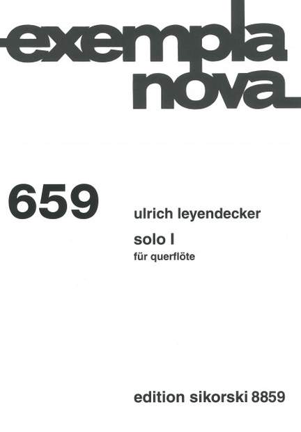 Leyendecker, U: Solo I