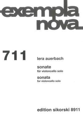 Auerbach, L: Sonate für Violoncello