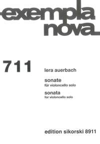 Auerbach, L: Sonate für Violoncello 711