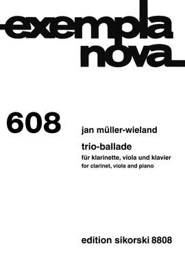 Mueller-Wieland, J: Trio-Ballade