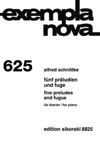 Schnittke, A: 5 Präludien und Fuge 625