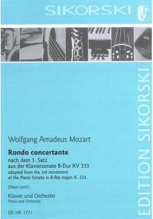 Mozart, W A: Rondo concertante