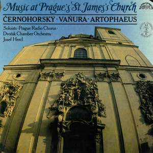 Artophaeus, Černohorský, Vaňura: Music at Prague's Saint James Church