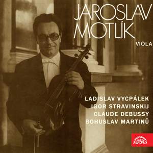 Debussy, Martinů, Stravinsky, Vycpálek: Jaroslav Motlík