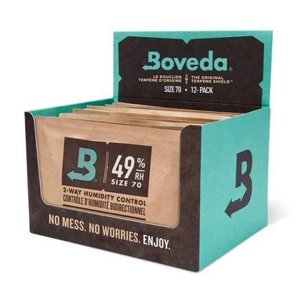Boveda 49% Size 70 12 Refill Cube