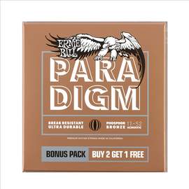 Ernie Ball Paradigm Phosphor Bronze (3 Set Pack)