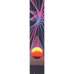 D'Addario Outrun Polyester Guitar Strap, Neon Stars  Product Image