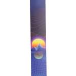 D'Addario Outrun Printed Leather Guitar Strap, Sunset Product Image