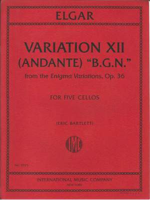 Edward Elgar: Variations XII B.G.N.