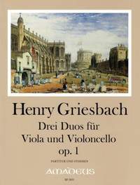 Griesbach, J H: Drei Duos Op. 1