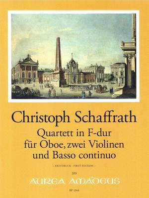 Schaffrath, C: Quartet in F major CSWV D:8 359