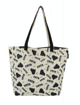 City Shopper piano & keys black/silver