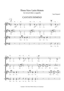 Vagn Nørgaard: Three New Latin Motets