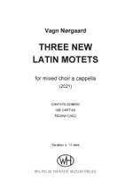 Vagn Nørgaard: Three New Latin Motets Product Image