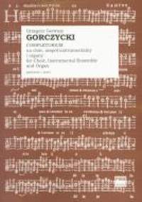 Grzegorz Gerwazy Gorczycki: Completorium
