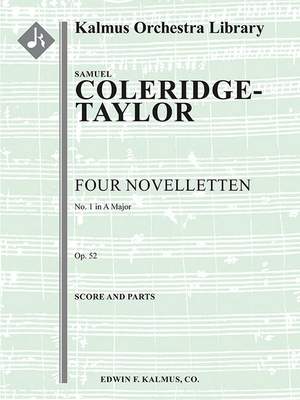 Coleridge-Taylor, Samuel: Four Novelletten, Op. 52, No 1 (s/o)