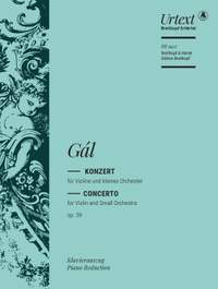 Hans Gál: Violin Concerto, Op. 39
