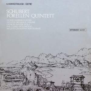 Schubert: Piano Quintet 'The Trout'