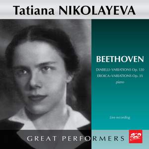 Beethoven: Diabelli Variations, Op. 120 & Variations & Fugue in E-Flat Major, Op. 35 'Eroica' (Live)