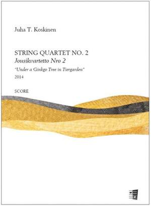 Koskinen, J T: String quartet no. 2