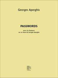 Georges Aperghis: Passwords