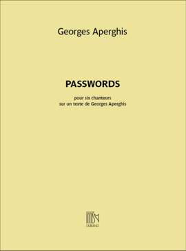 Georges Aperghis: Passwords