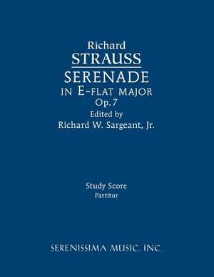 Strauss: Serenade in E-flat major, Op.7
