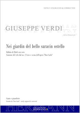 Verdi, G F F: Don Carlo - Nei giardin del bello saracin ostello (dal no. 2)