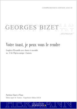 Bizet, G: Carmen - Votre toast, je peux vous le rendre (no. 13)