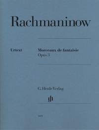 Rachmaninoff: Morceaux de fantaisie, Op. 3